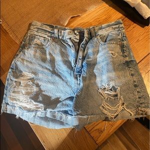 American eagle mom shorts